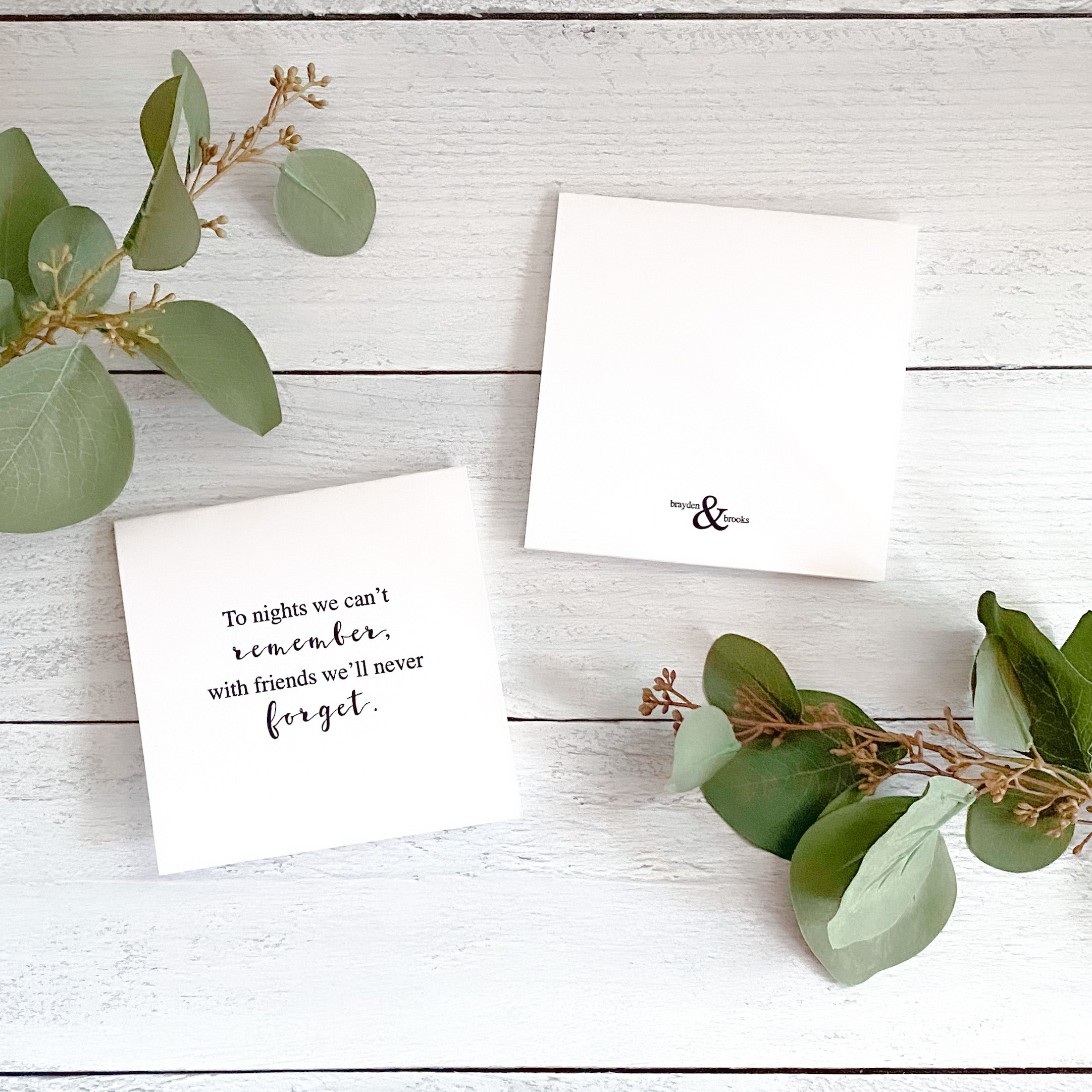Letterpress Inspirational Cards
